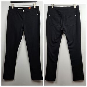 Pilcro And The Letterpress Womens Jean 31 Black Mid-Rise Denim Legging Skinny